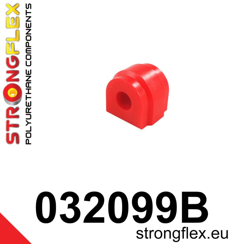Rear anti roll bar bush