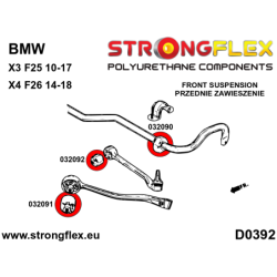Front suspension - front bush SPORT