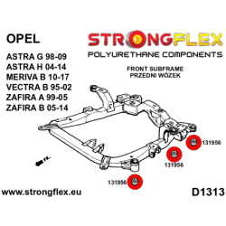 Front subframe bush kit