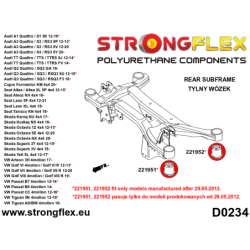 Full suspension polyurethane bush kit