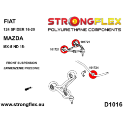 Front upper arm bush SPORT