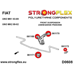 Front suspension bush kit