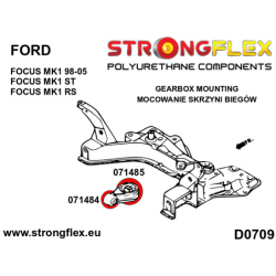 Gearbox mount bushing