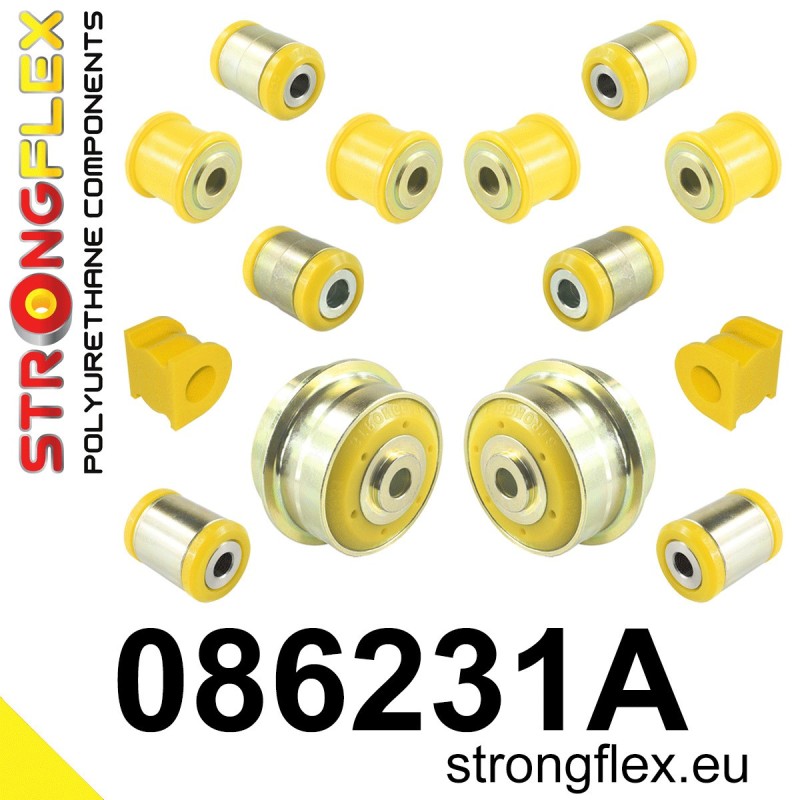 Rear suspension bush kit SPORT