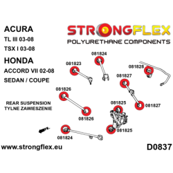 Rear suspension bush kit