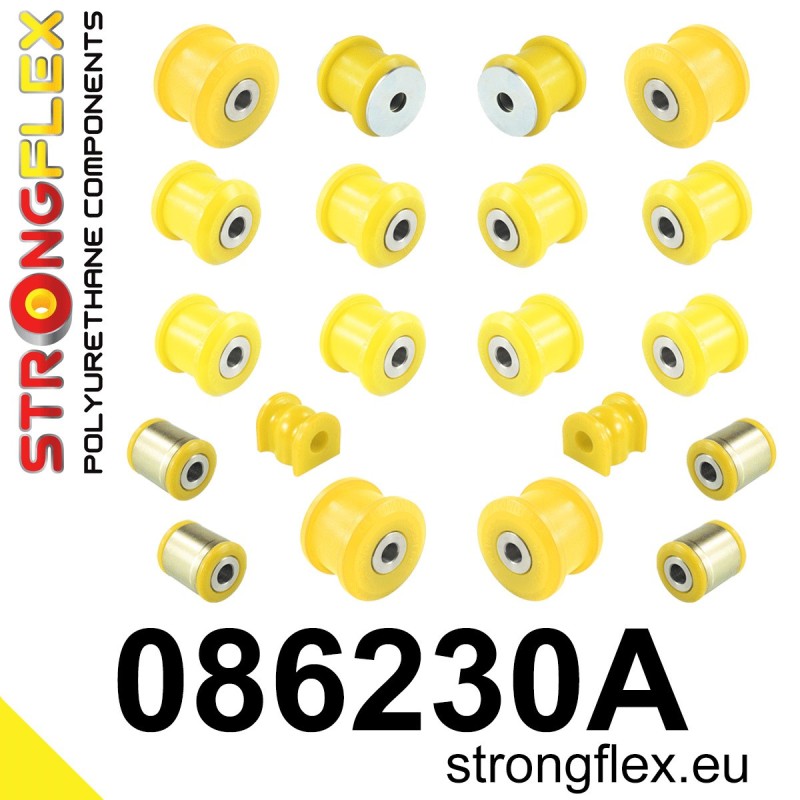 Rear suspension bush kit SPORT