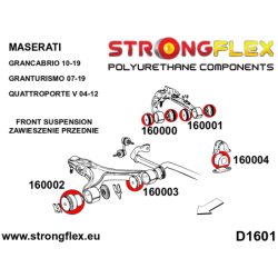 Full suspension polyurethane bush kit