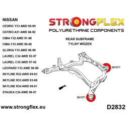Full suspension bush kit R33 R34 AWD SPORT