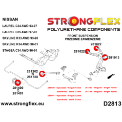 Full suspension bush kit R33 R34 AWD SPORT