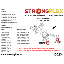 Rear subframe ? front bush 60mm