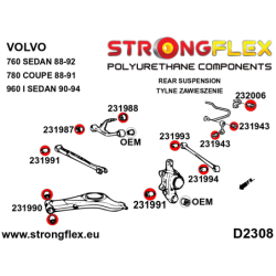 Rear upper control arm bush - rear