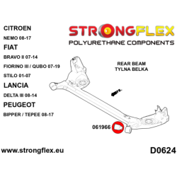 Rear beam bush 67,5mm