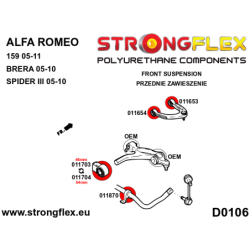 Front suspension bush kit