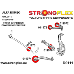 Front suspension bush kit SPORT
