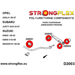 Front suspension bush kit