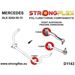 Front suspension bush kit SPORT