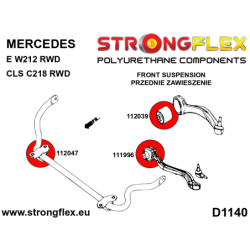 Front suspension bush kit SPORT