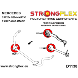 Front suspension bush kit SPORT