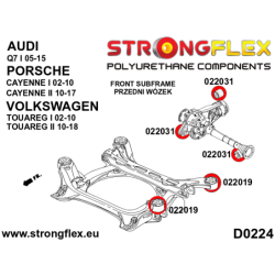Full suspension polyurethane bush kit