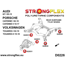 Full suspension polyurethane bush kit SPORT
