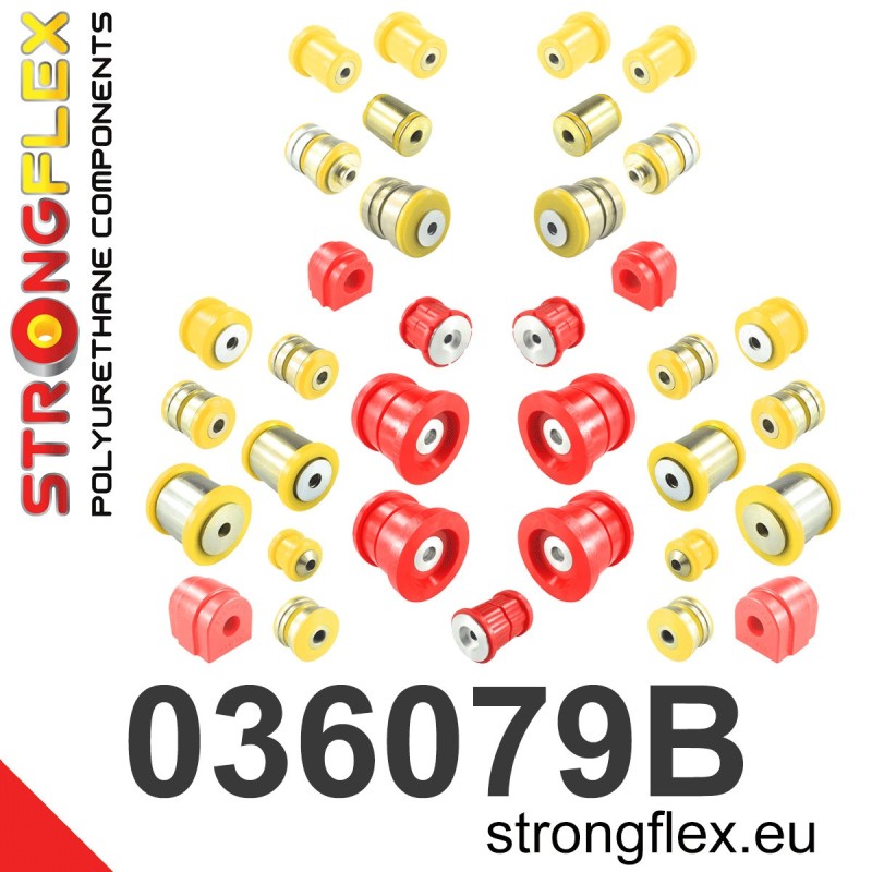 Full suspension polyurethane bush kit