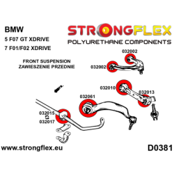 Front suspension bush kit SPORT