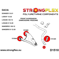 Front lower arm bush SPORT