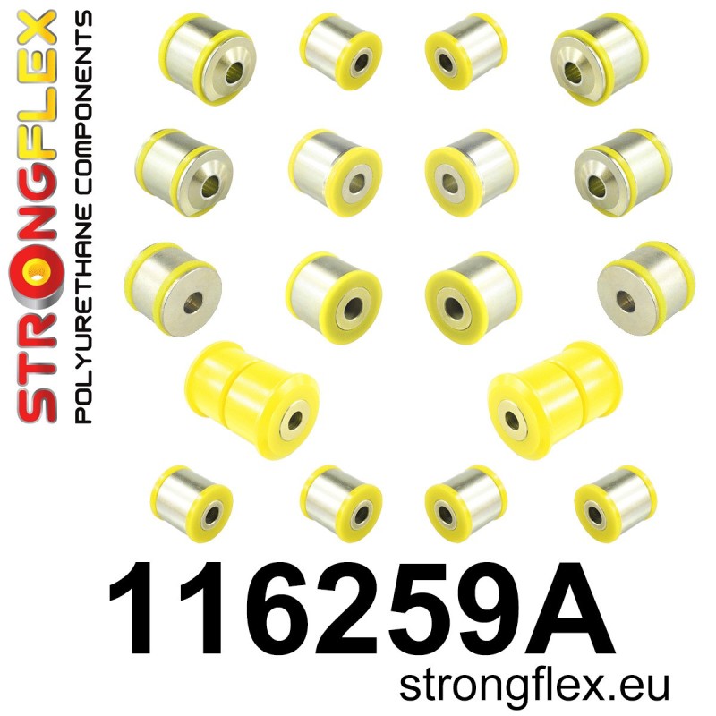 Rear suspension bush kit SPORT