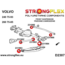 Rear track control arm  bush