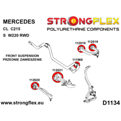 Front suspension - front bush SPORT