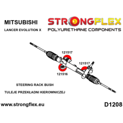 Steering rack mount bush kit SPORT