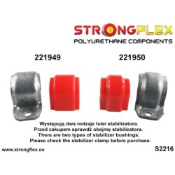 Rear suspension bush kit SPORT