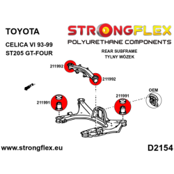 Rear diff mount - front bush SPORT
