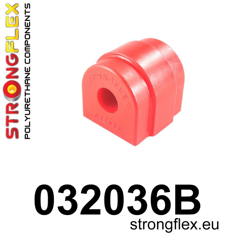 Rear anti roll bar bush