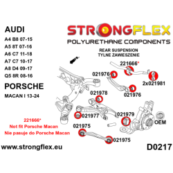 Full suspension polyurethane bush kit