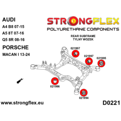 Full suspension polyurethane bush kit SPORT