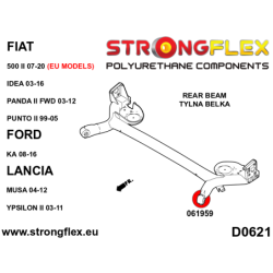 Rear beam bush SPORT