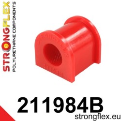 Rear anti roll bar bush