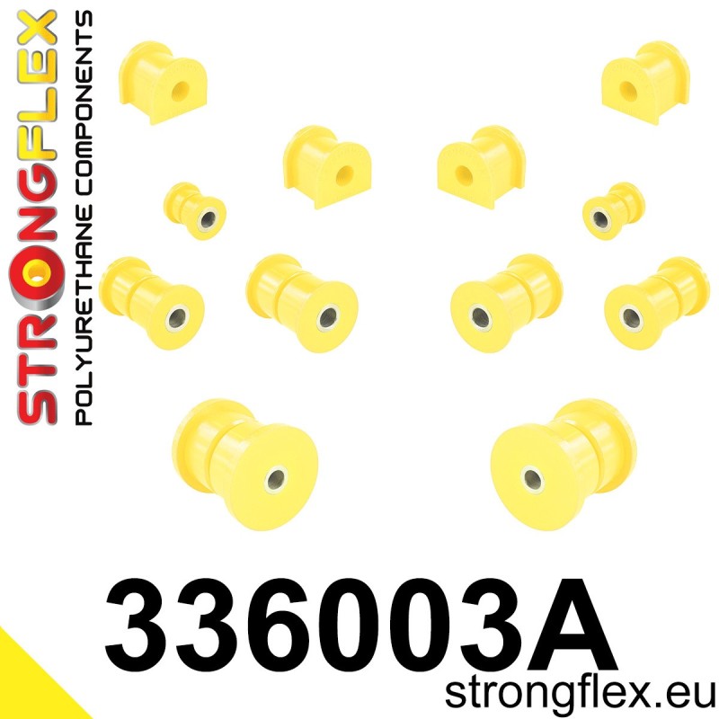 Rear suspension bush kit SPORT