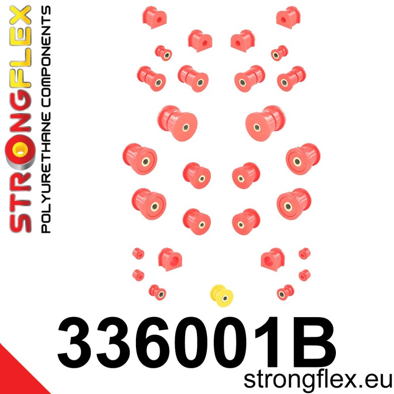 Full suspension polyurethane bush kit