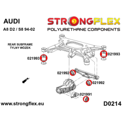 Rear subframe bush kit