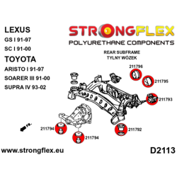 Full suspension bush kit