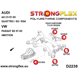 Full suspension bush kit SPORT