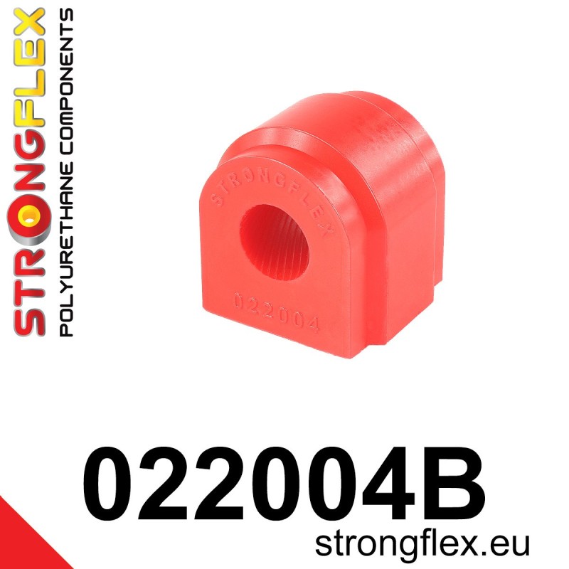 Rear anti roll bar bush