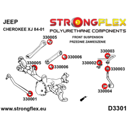 Front upper wishbone bush SPORT