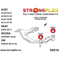 Front subframe bush kit