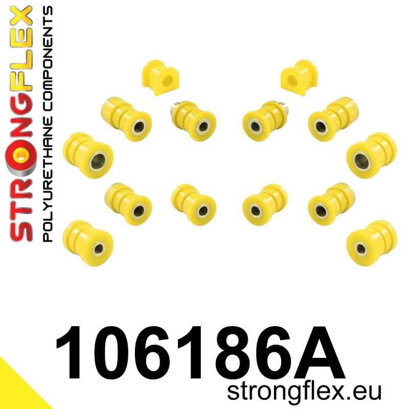 Rear suspension bush kit SPORT