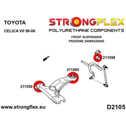 Front anti roll bar bush