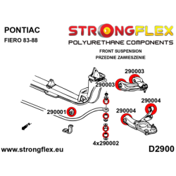 Front anti roll bar link bush SPORT