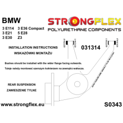Full suspension  polyurethane bush kit